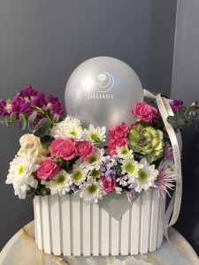 باکس گل  تولد سرخابی